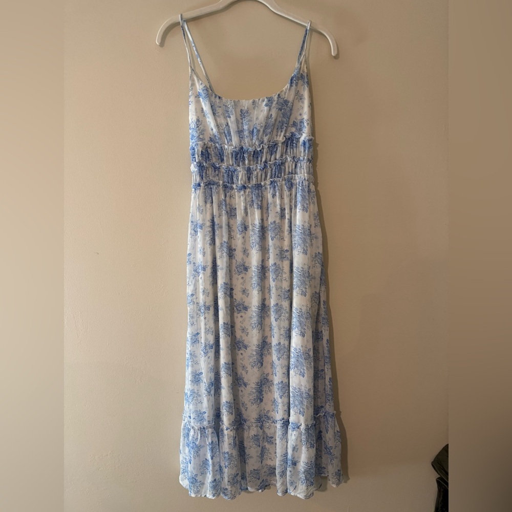 Altar'd State Blue Floral Dress